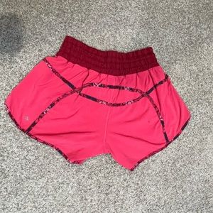 Lululemon Floral Track that Short